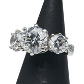 ジャスティンデイビス ラインストーン リング 指輪 SV925 シルバー レディース Justin Davis 【中古】